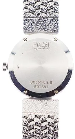 Piaget 80552D2B 23mm Silver 5