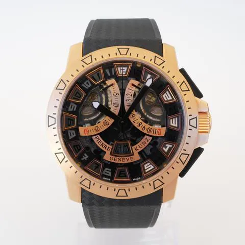 Pierre Kunz PKG 403  LTD 45mm Rose gold Black