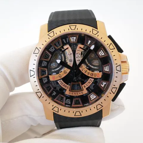 Pierre Kunz PKG 403  LTD 45mm Rose gold Black 1