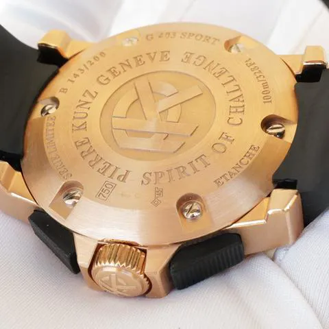 Pierre Kunz PKG 403  LTD 45mm Rose gold Black 6