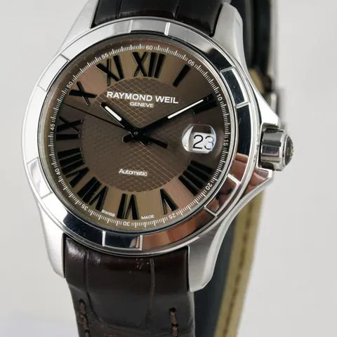 Raymond Weil Parsifal 2970-STC-00718 39mm Stainless steel Brown 1