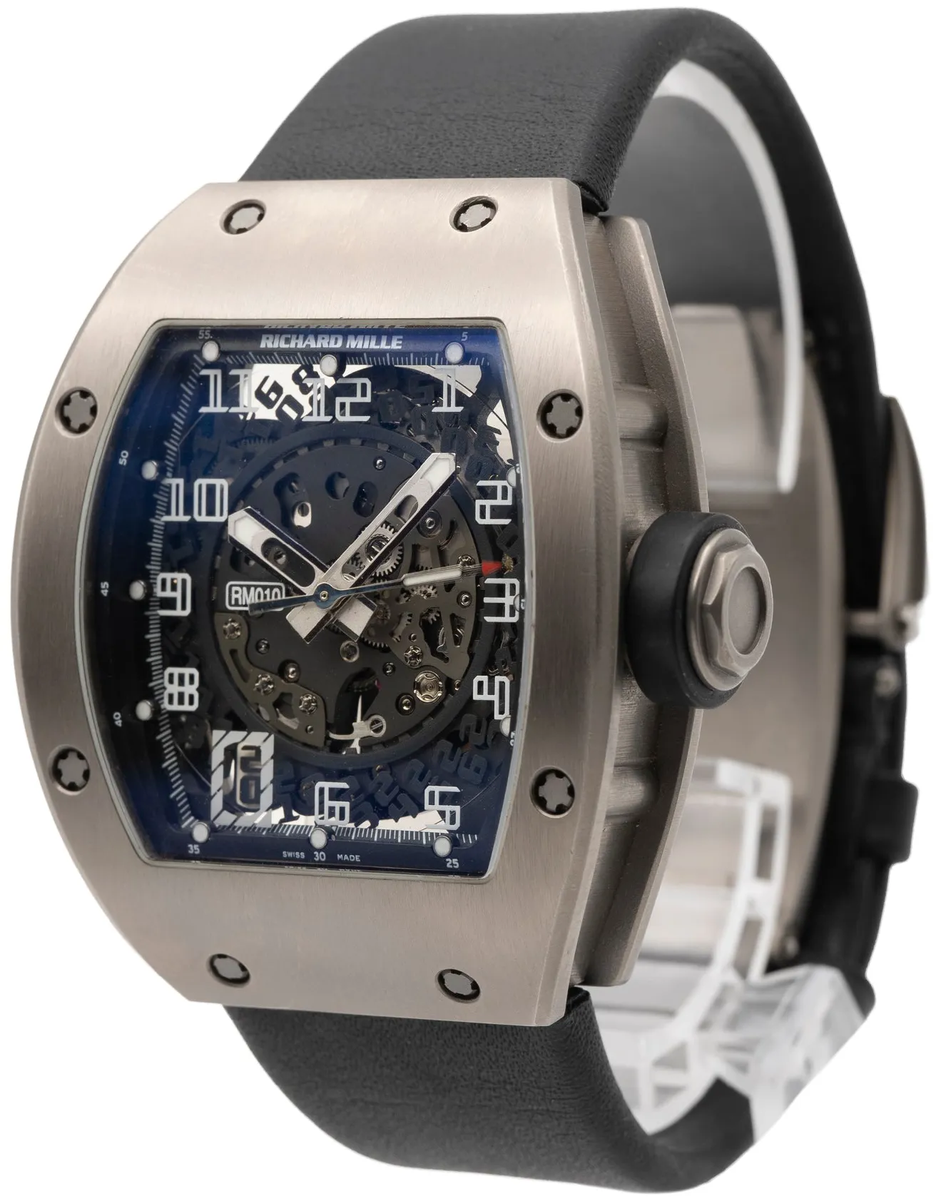 Richard Mille RM 010 RM 010 39.5mm Titanium Skeliton 1