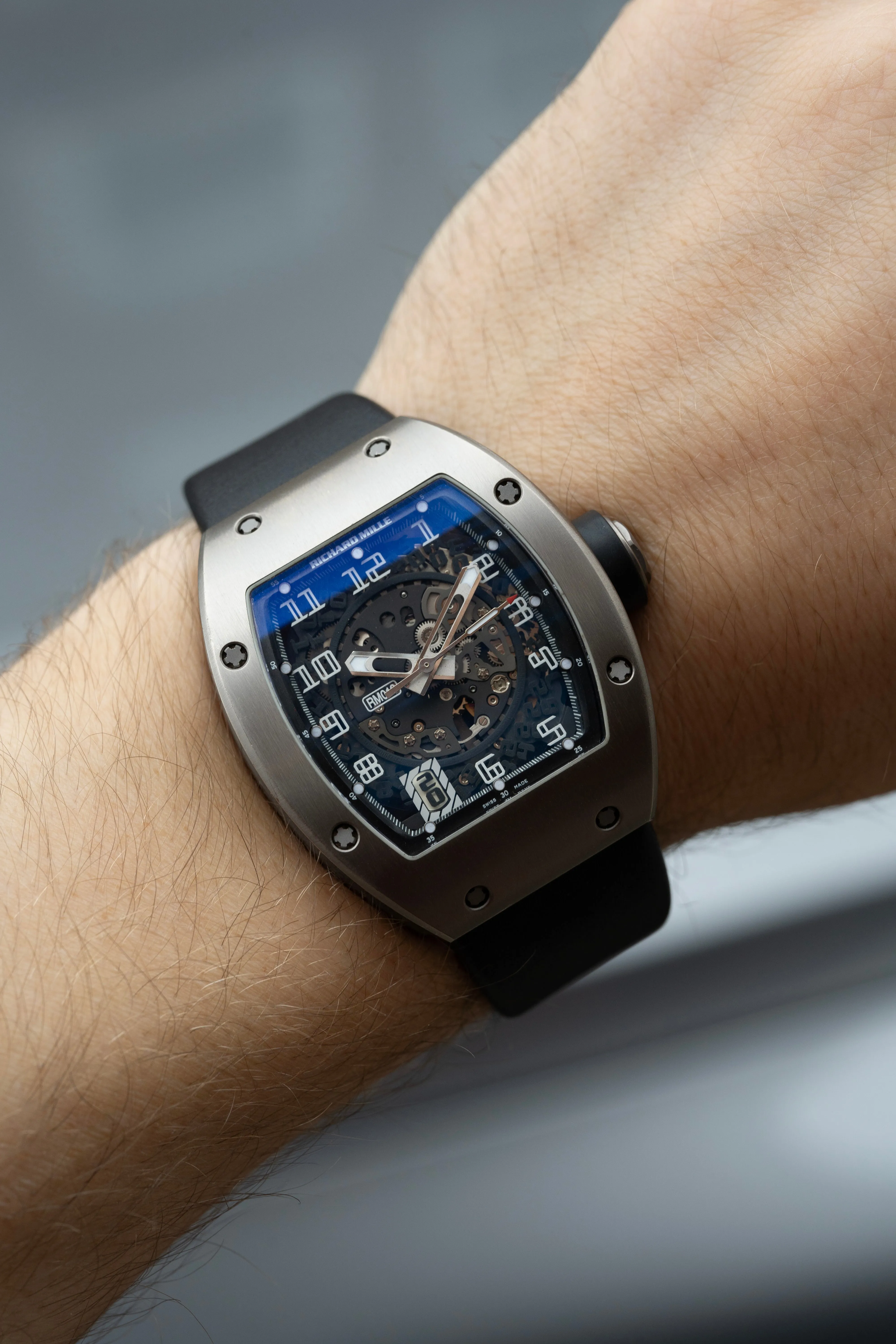 Richard Mille RM 010 RM 010 39.5mm Titanium Skeliton 4