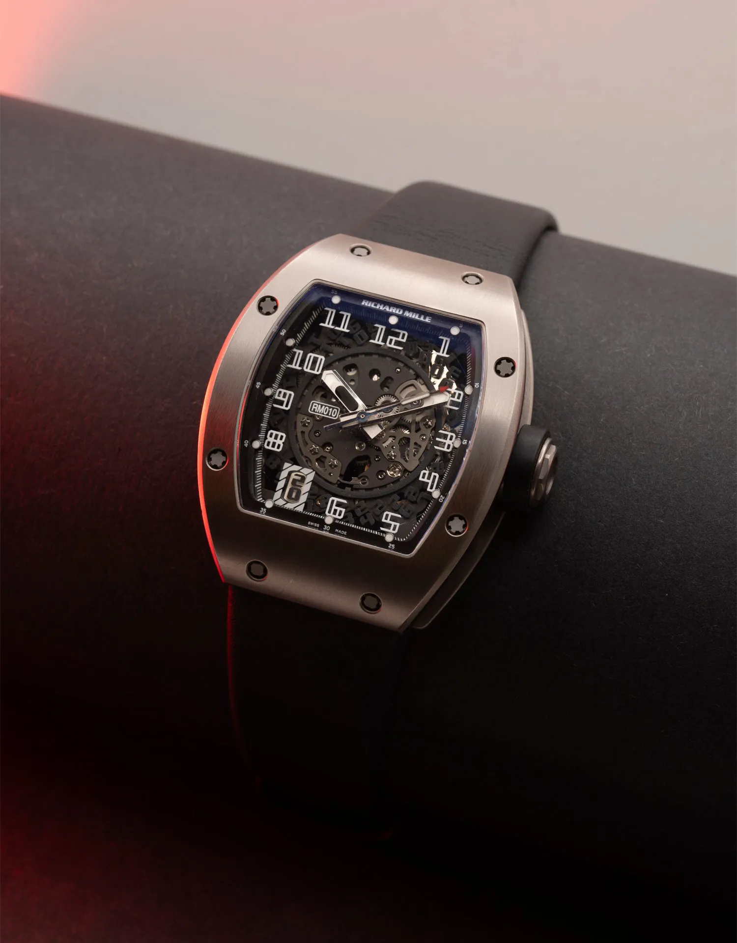 Richard Mille RM 010 RM 010 39.5mm Titanium Skeliton 5