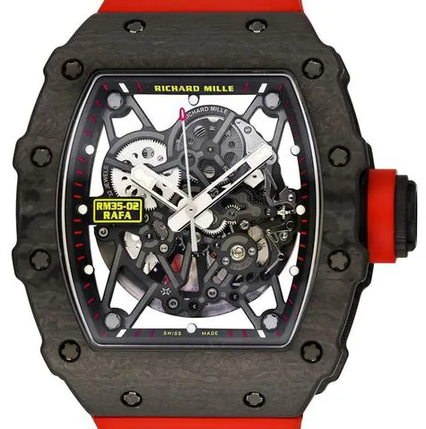 Richard Mille RM 035 RM35-02 50mm Carbon fiber Skeletonized