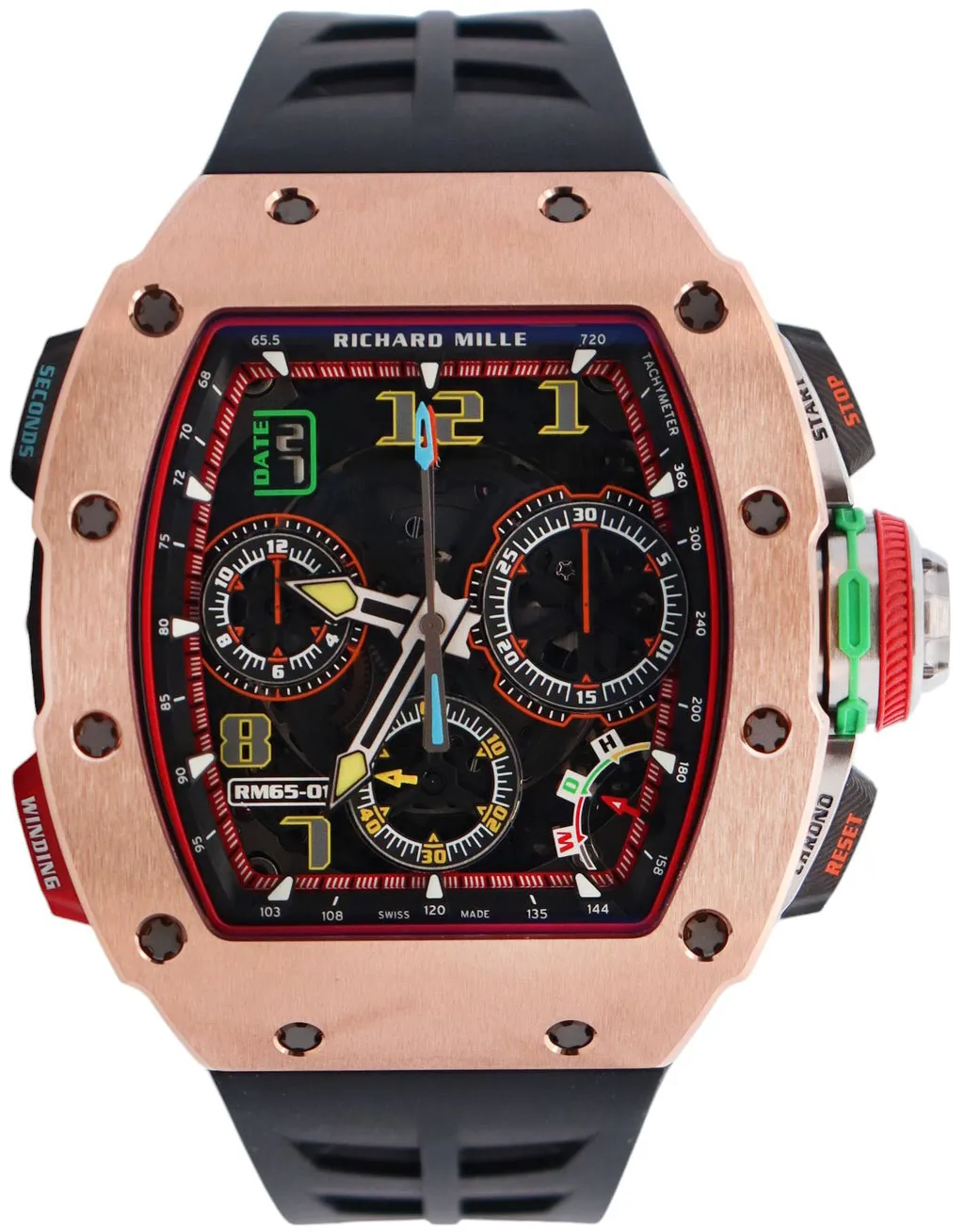 Richard Mille RM 65-01 RM65-01 42.5mm Rose gold