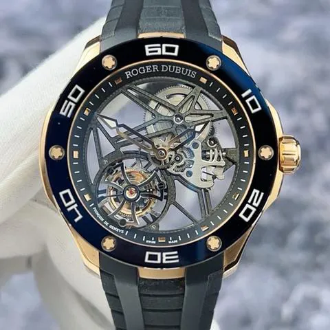 Roger Dubuis Pulsion RDDBPU0001 44mm Rose gold Skeletonized