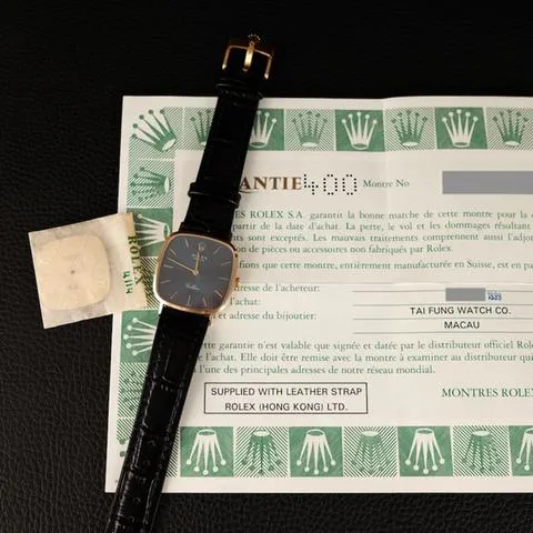 Rolex Cellini 4114 30mm Yellow gold Champagne 11