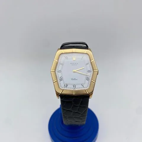 Rolex Cellini 4170 31mm Yellow gold White