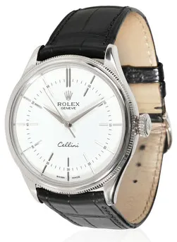 Rolex Cellini 50509 39mm White gold White