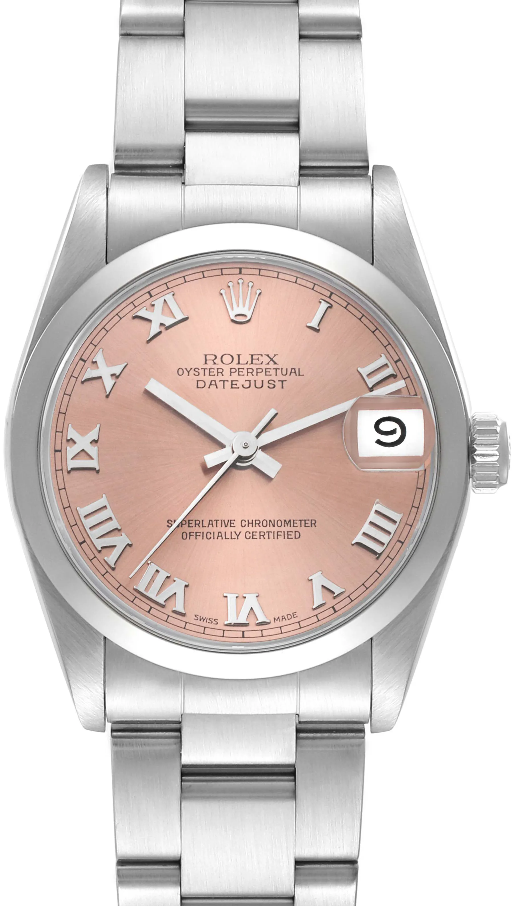 Rolex Datejust 31 68240 31mm Stainless steel Salmon