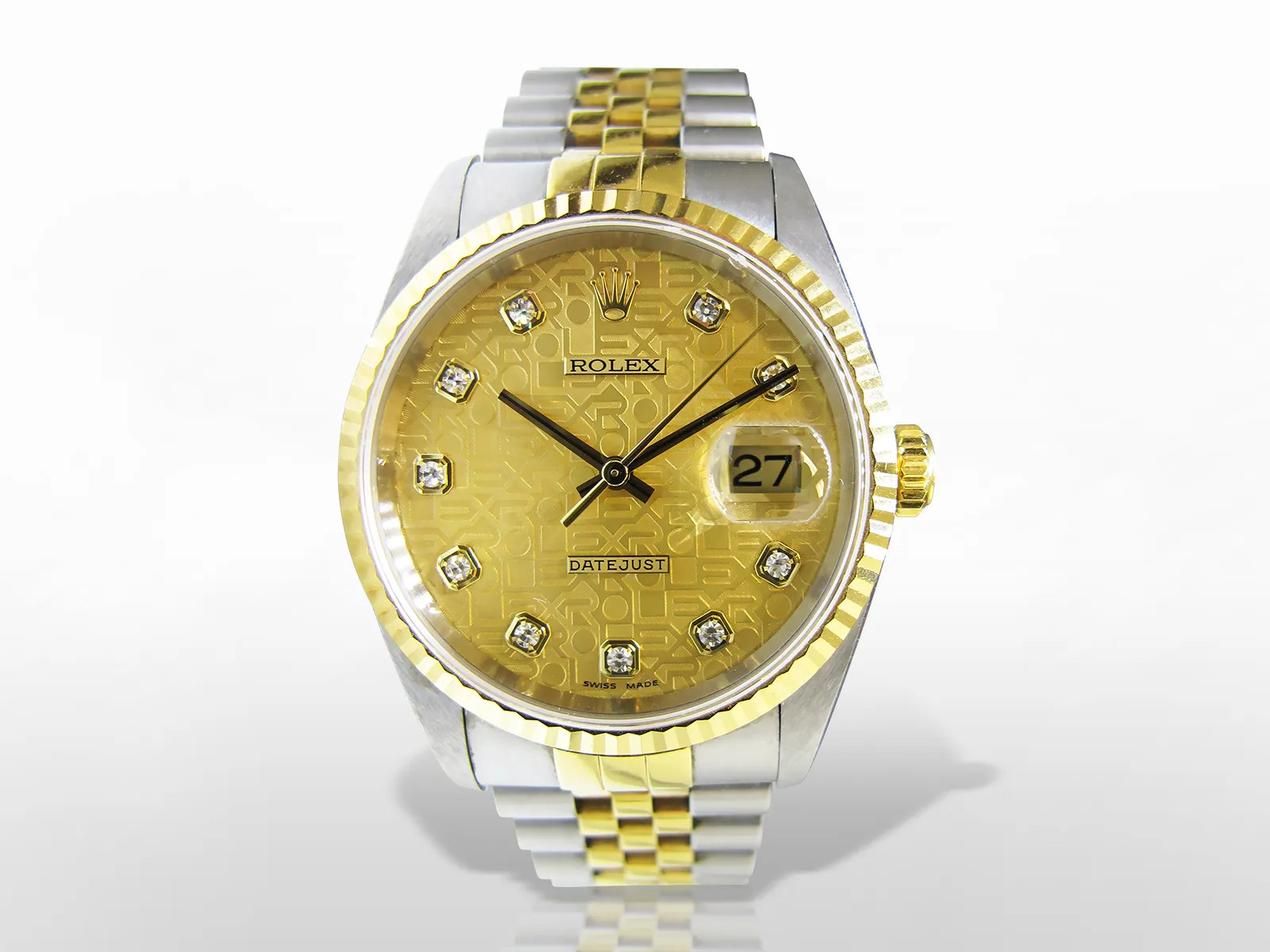 Rolex Datejust 36mm Stainless steel Champagne