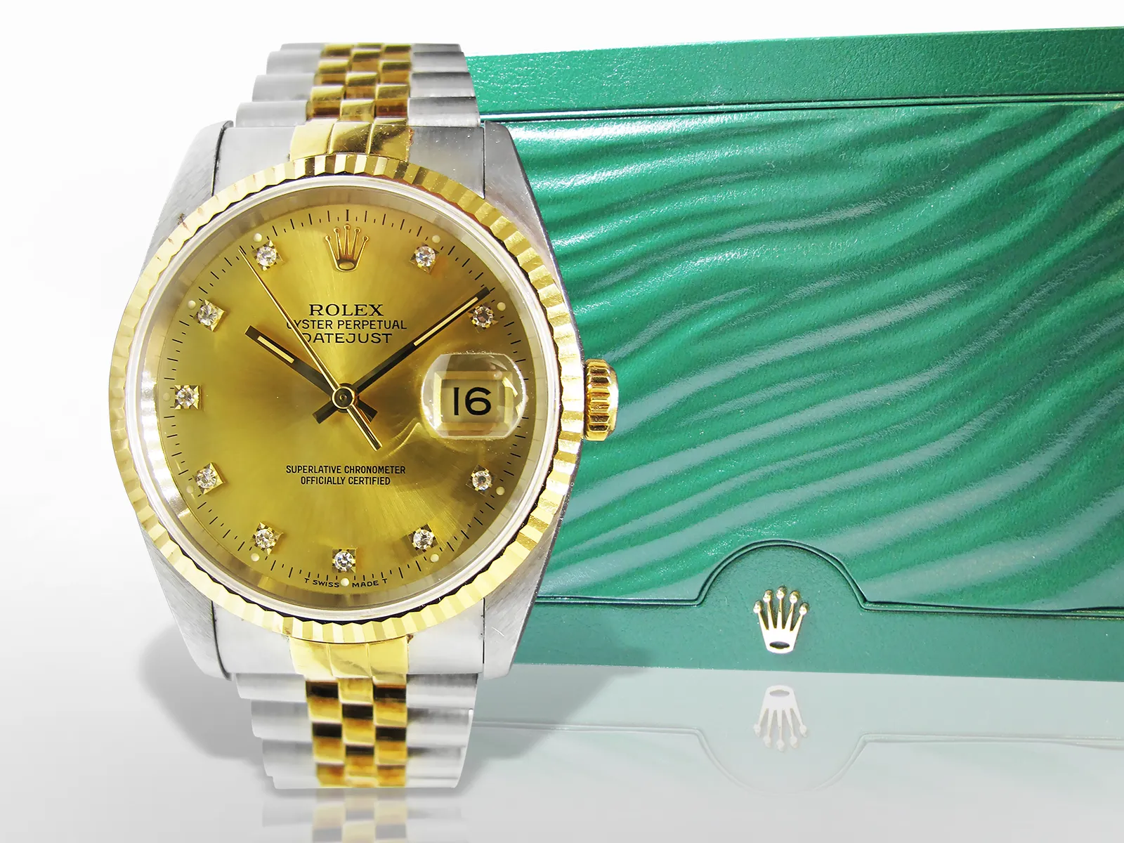 Rolex Datejust 36mm Stainless steel Gold