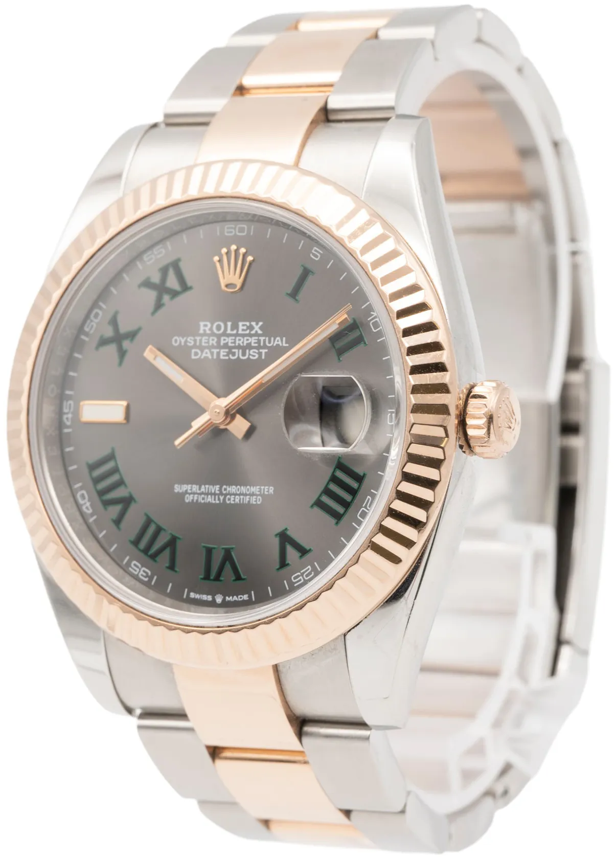 Rolex Datejust 41 126331 41mm Rose gold and Stainless steel Gray 1