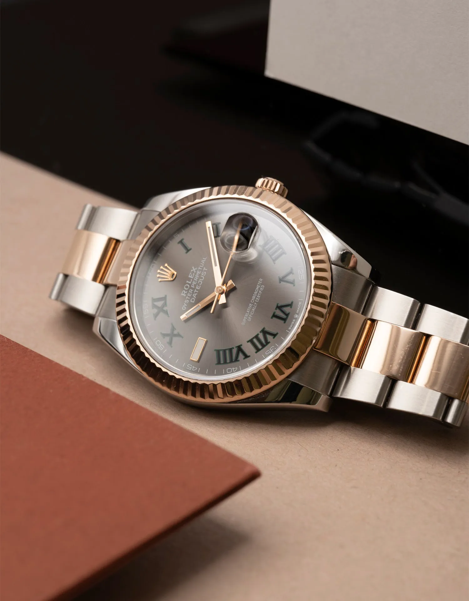 Rolex Datejust 41 126331 41mm Rose gold and Stainless steel Gray 5