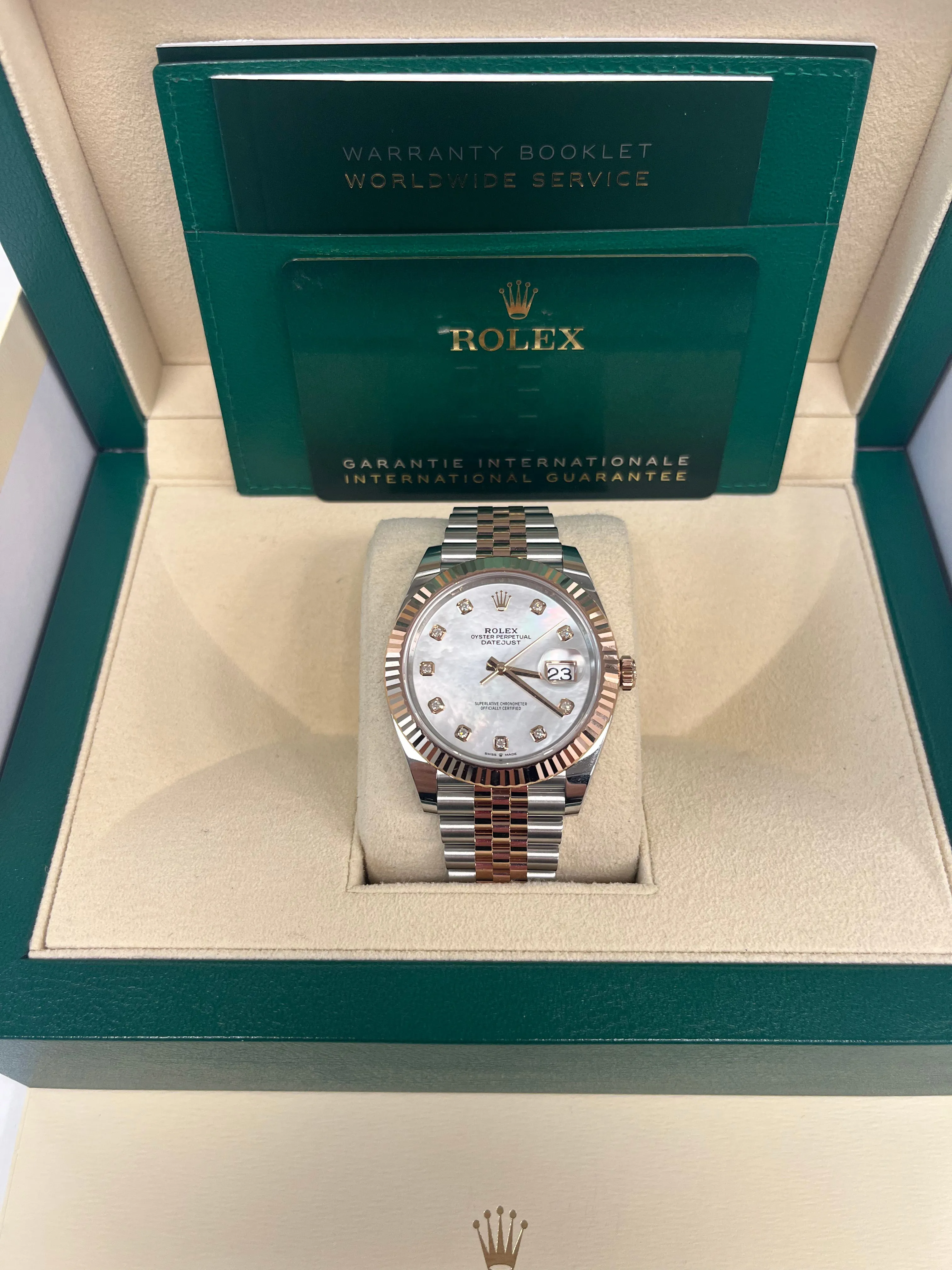 Rolex Datejust 41 126331 41mm Rose gold and Stainless steel Jubilee 1