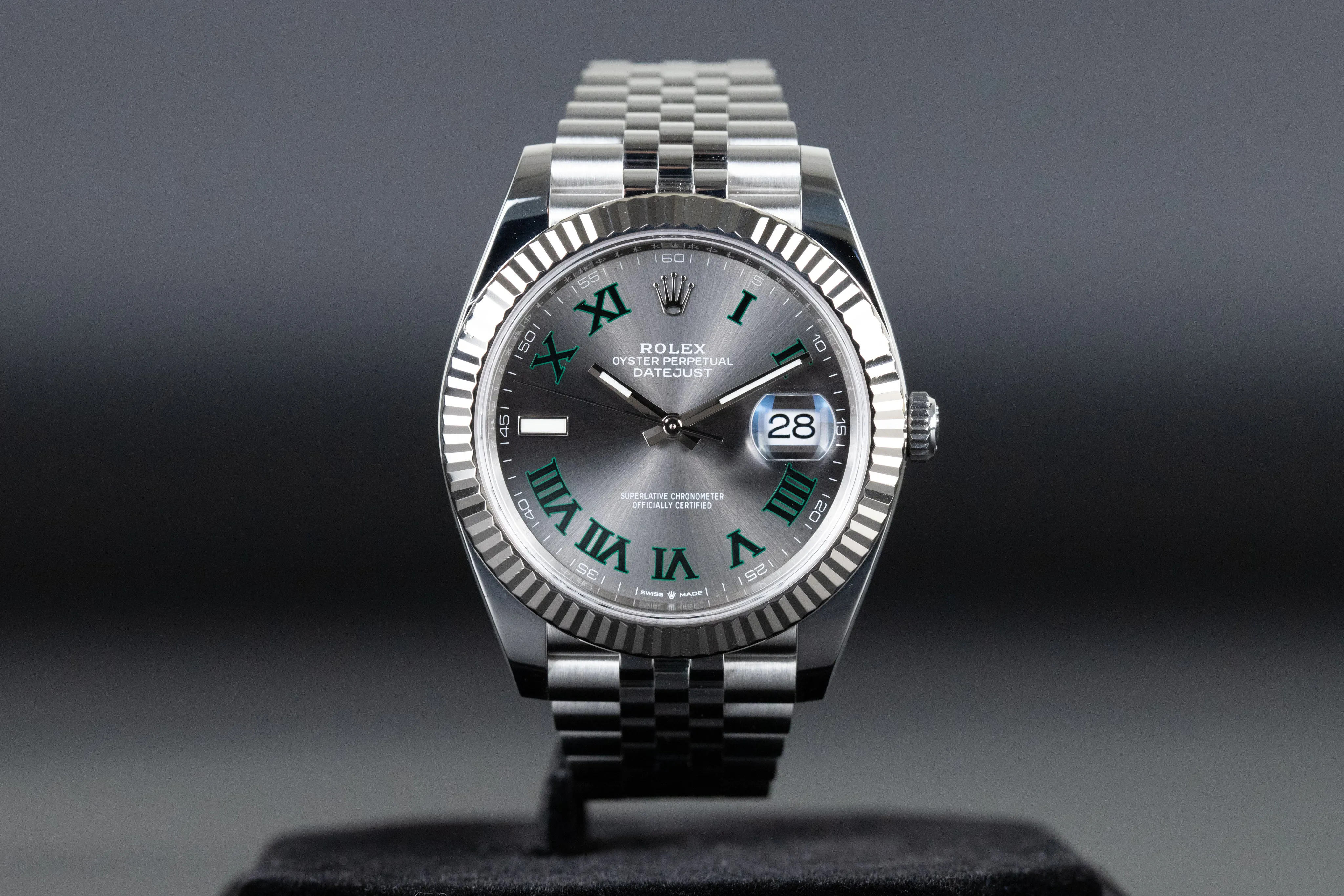 Rolex Datejust 41 126334 41mm Stainless steel Green