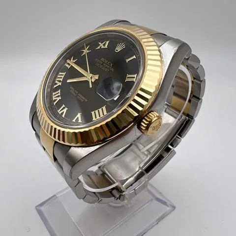 Rolex Datejust II 116333 41mm Yellow gold and Stainless steel Black 4