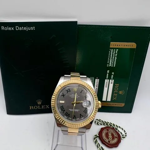 Rolex Datejust II 116333 41mm Stainless steel Slate Wimbledon 1