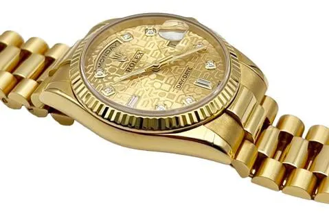 Rolex Day-Date 36 118238 36mm Yellow gold Champagne 1