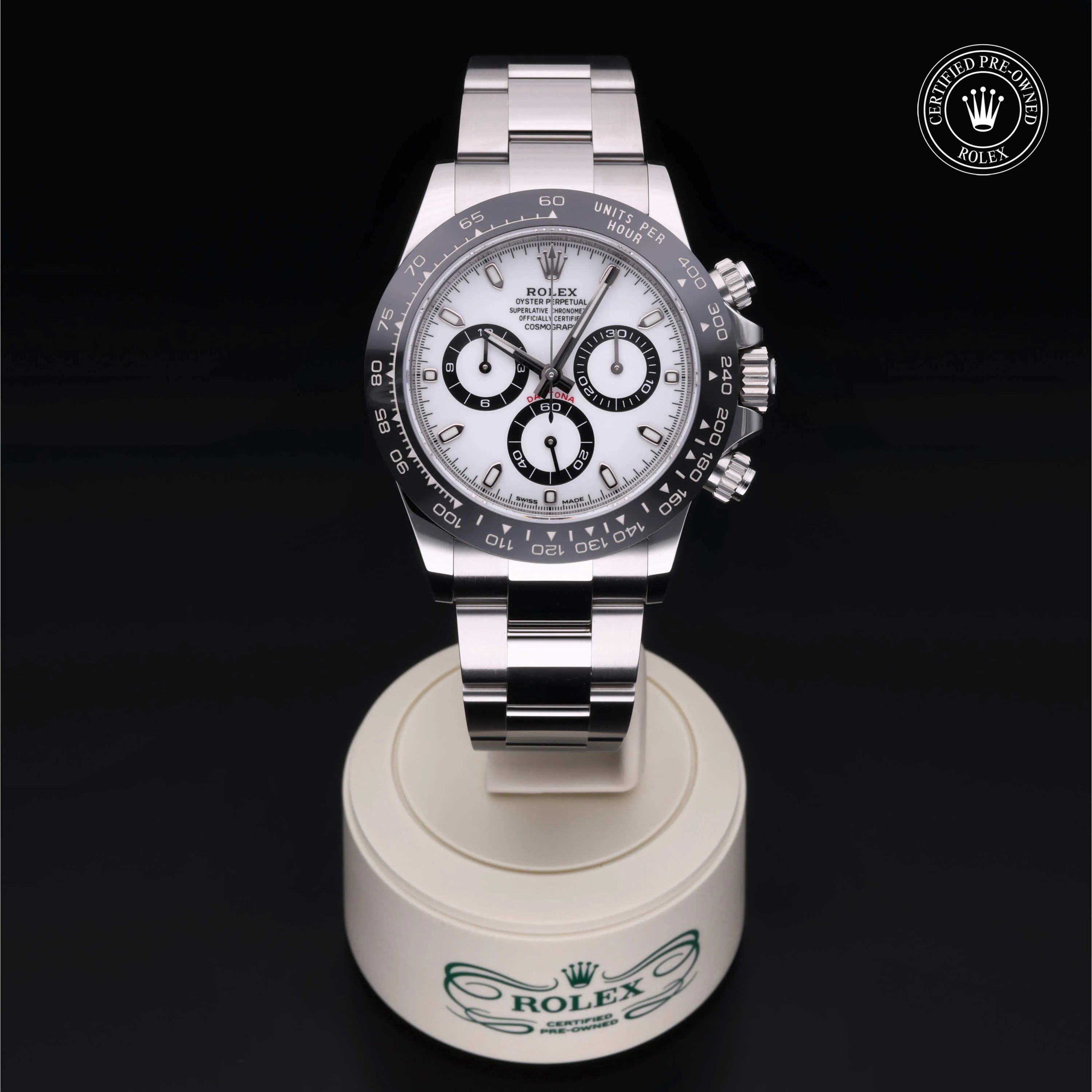 Rolex Daytona 116500 40mm Stainless steel White 1