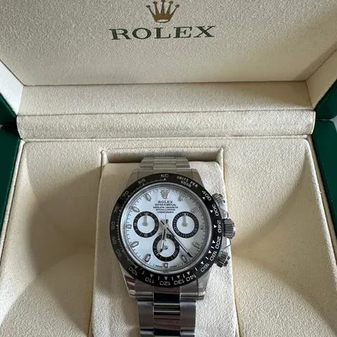 Rolex Daytona 116500LN 40mm Stainless steel White