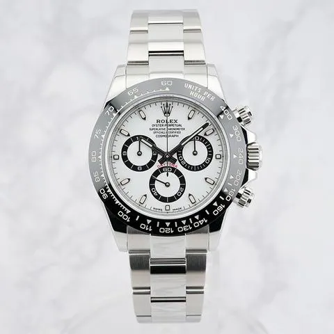 Rolex Daytona 116500LN 40mm Stainless steel White 2