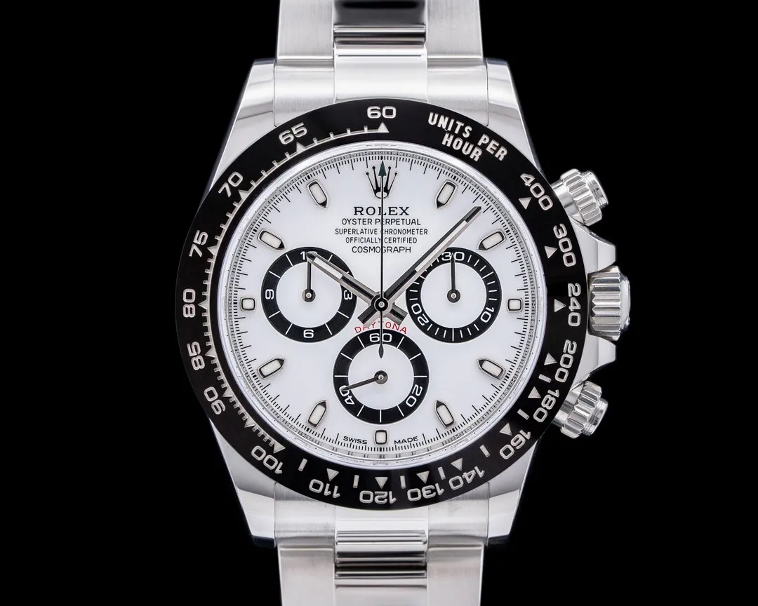 Rolex Daytona 116500LN 40mm Stainless steel White