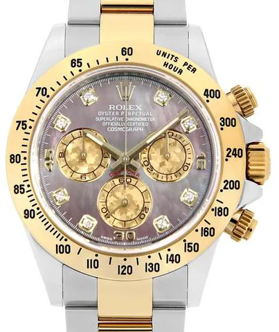 Rolex Daytona 116523NG 40mm Yellow gold and Stainless steel Black