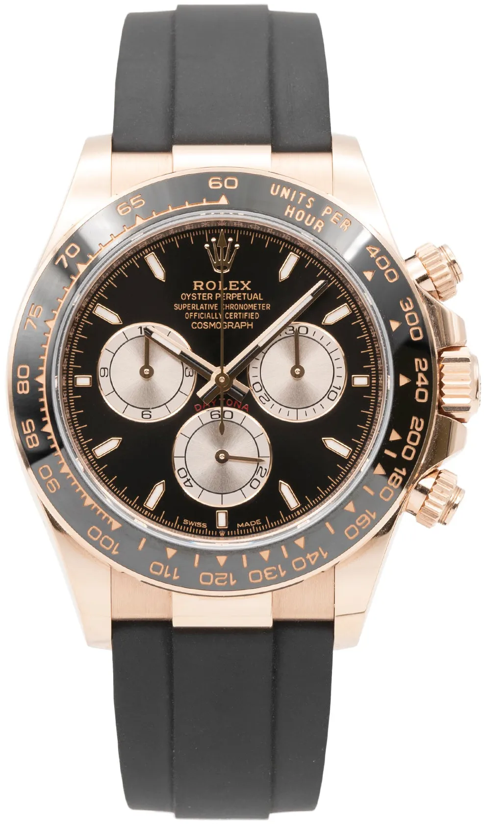 Rolex Daytona 126515LN 40mm Rose gold Black