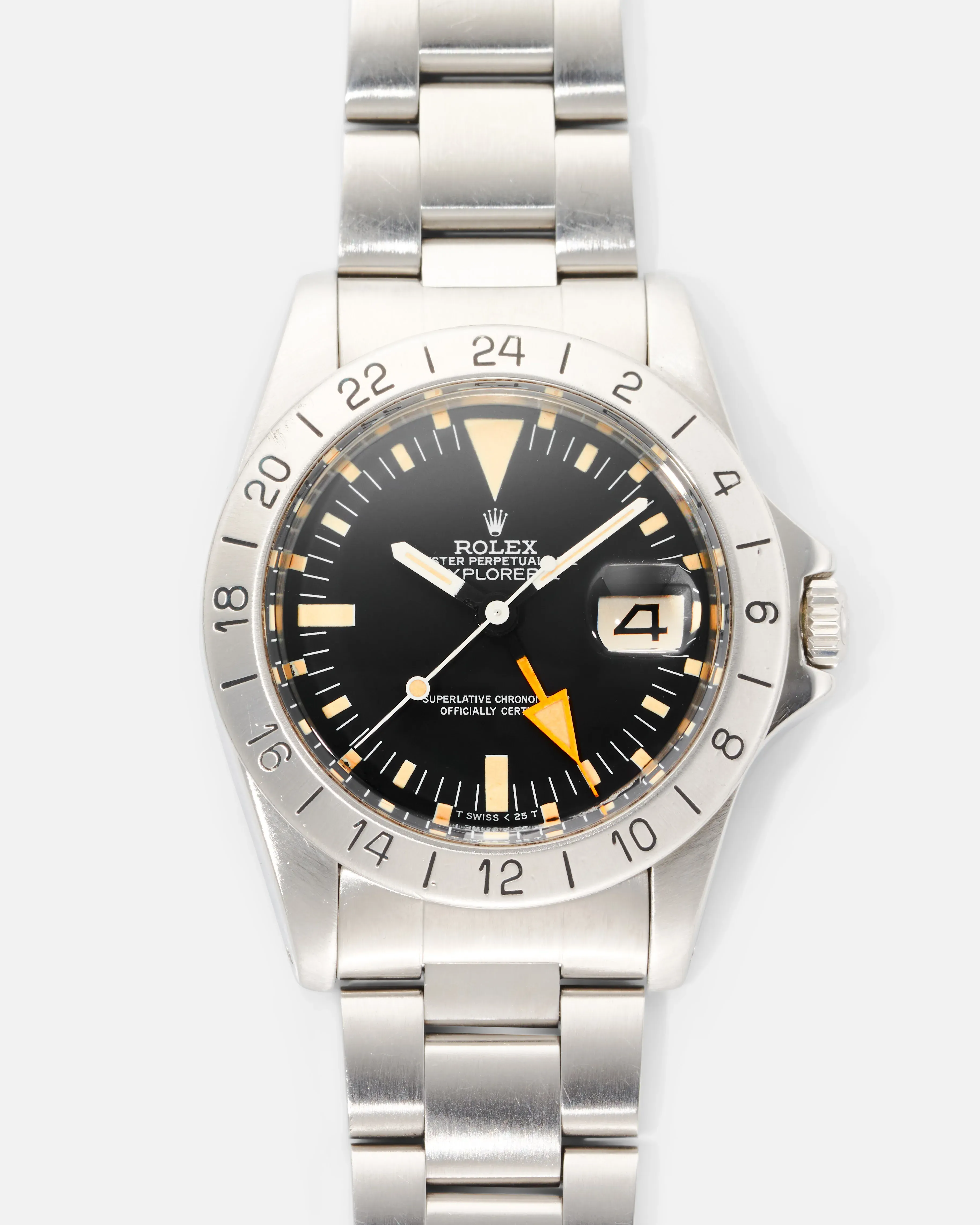 Rolex Explorer II 1655 40mm Stainless steel patina