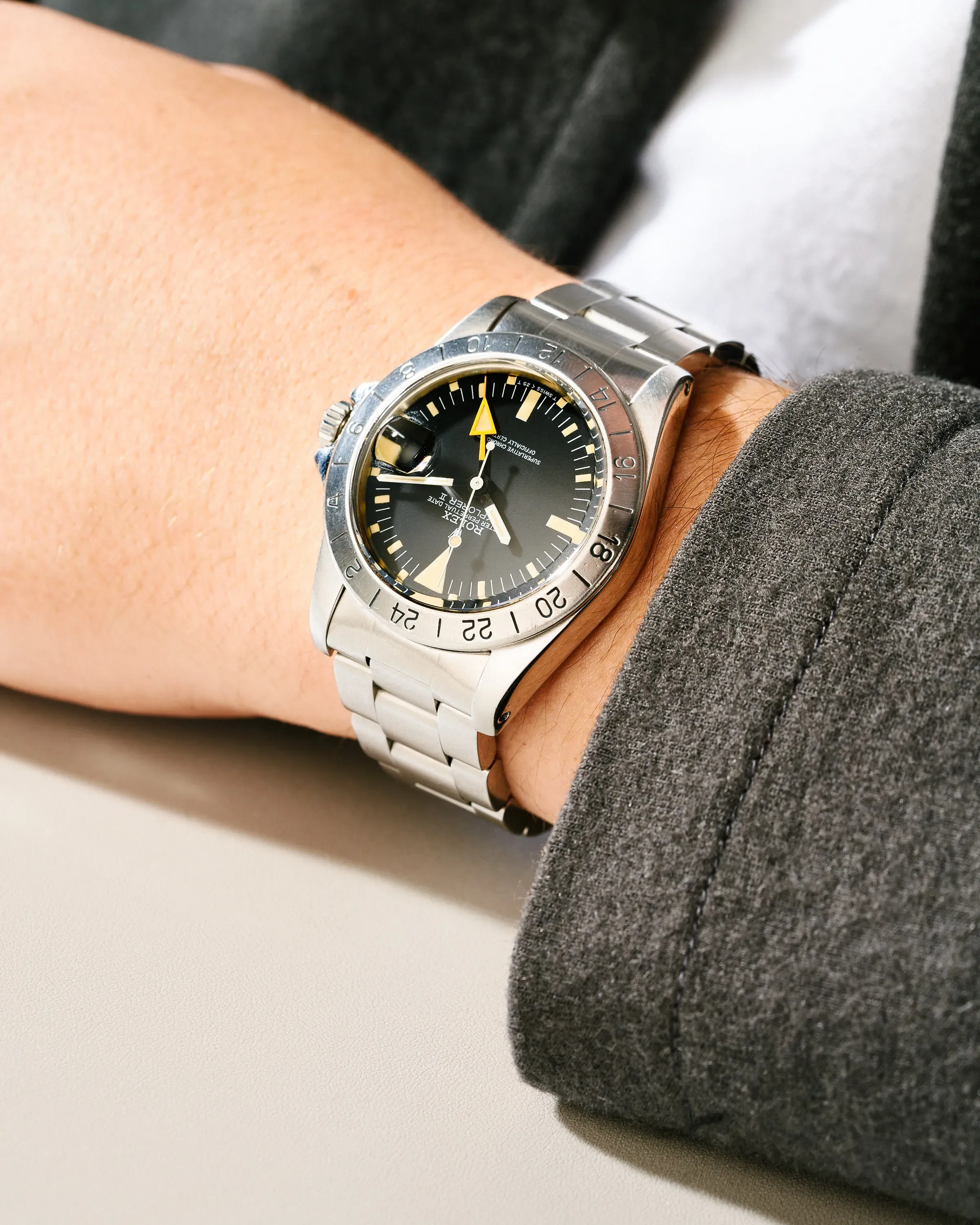 Rolex Explorer II 1655 40mm Stainless steel patina 3