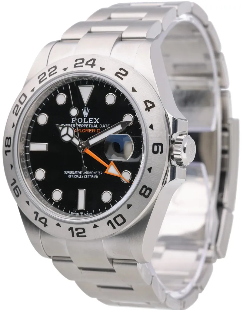 Rolex Explorer II 226570 42mm Oystersteel Black 1