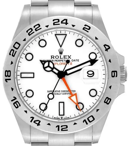 Rolex Explorer II 226570 42mm Stainless steel White