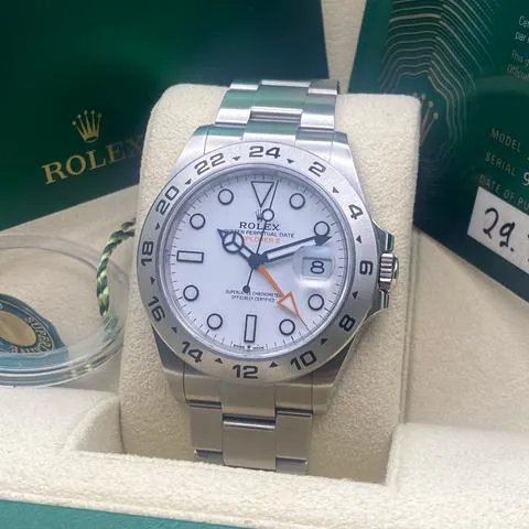 Rolex Explorer II 226570 42mm Stainless steel White 1