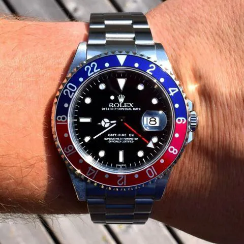 Rolex GMT-Master 16700 40mm Stainless steel Black