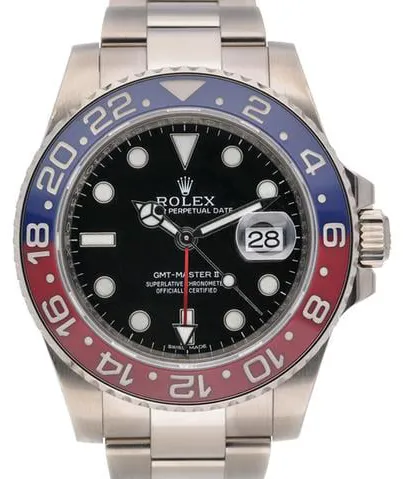 Rolex GMT-Master II 116719BLRO 40mm White gold Black