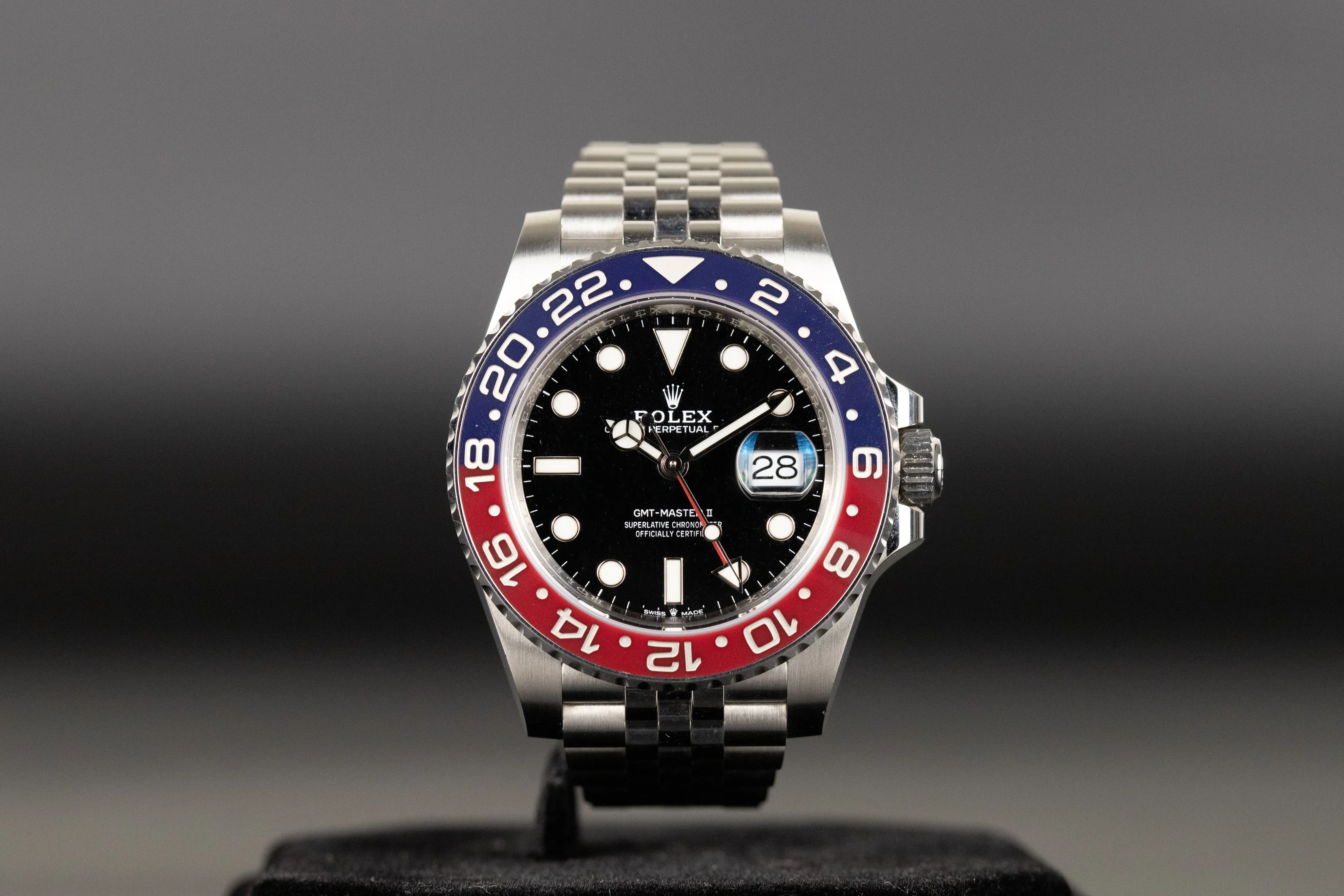 Rolex GMT-Master II 126710BLRO 40mm Stainless steel Black