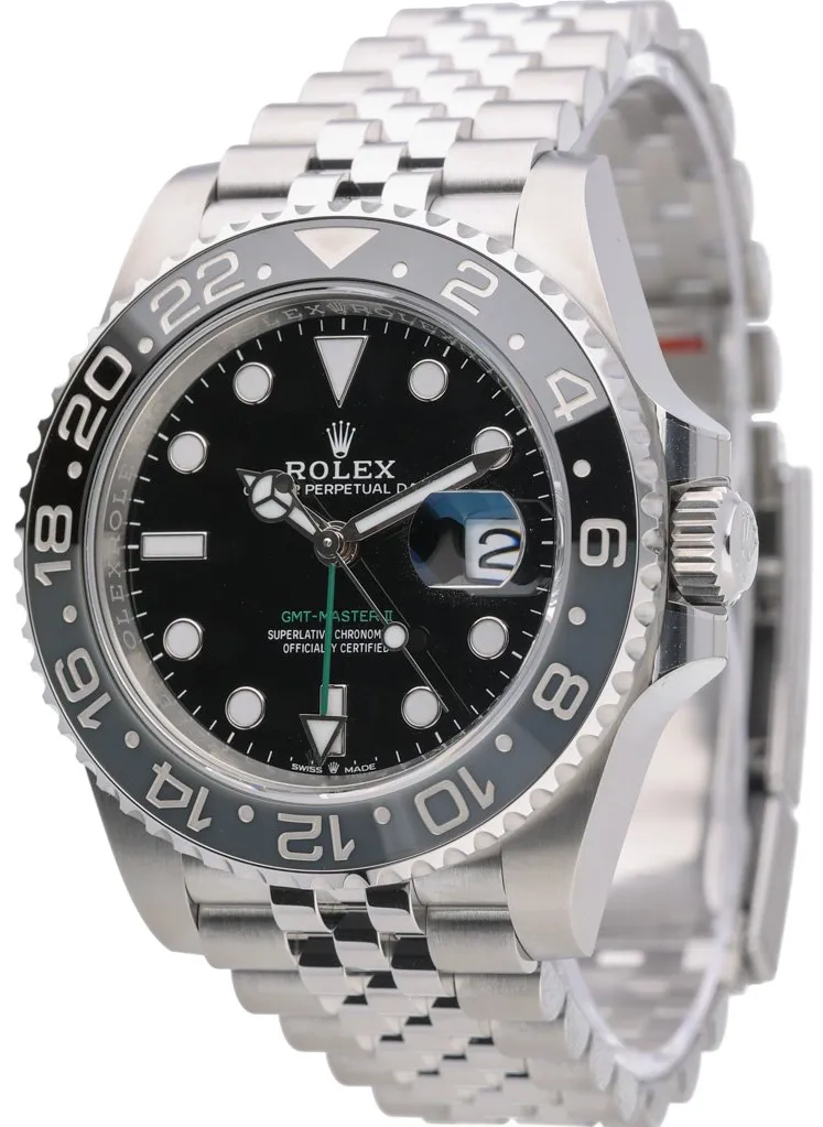 Rolex GMT-Master II 126710GRNR 40mm Oystersteel Black 2