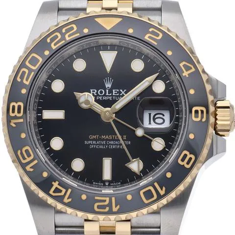 Rolex GMT-Master II 126713GRNR 40mm Stainless steel Black