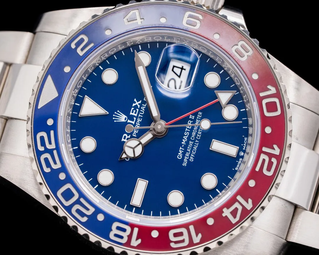 Rolex GMT-Master II 126719BLRO 40mm White gold Blue 4