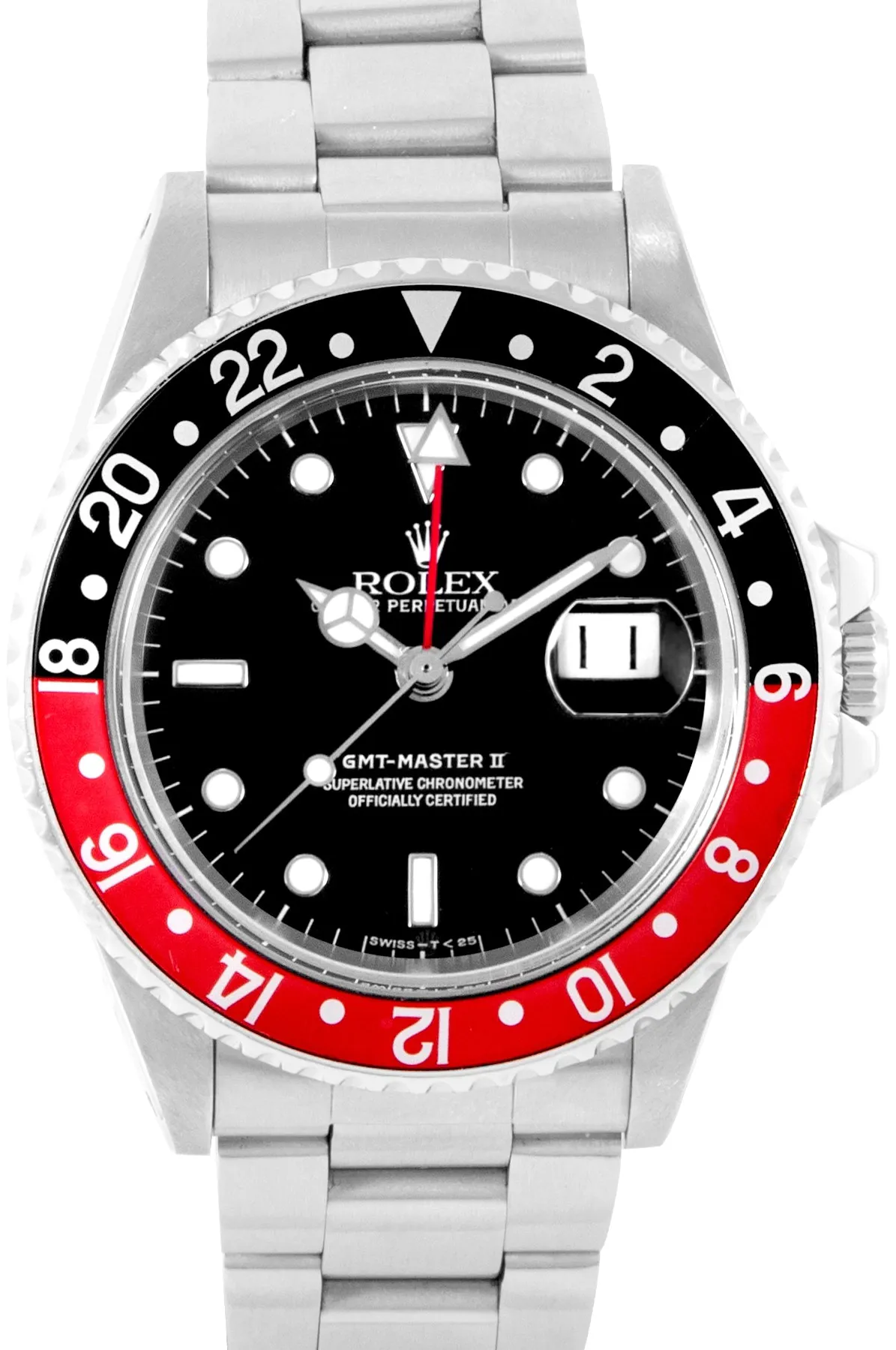 Rolex GMT-Master II 16760 40mm Stainless steel Black