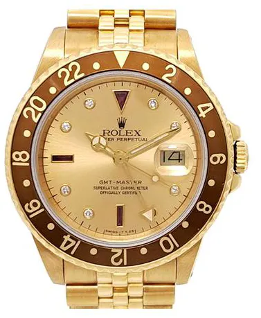 Rolex GMT-Master 16758RG 40mm Yellow gold Gold