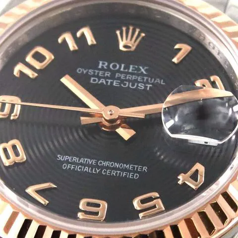 Rolex Lady-Datejust 179171 26mm Rose gold Black 5