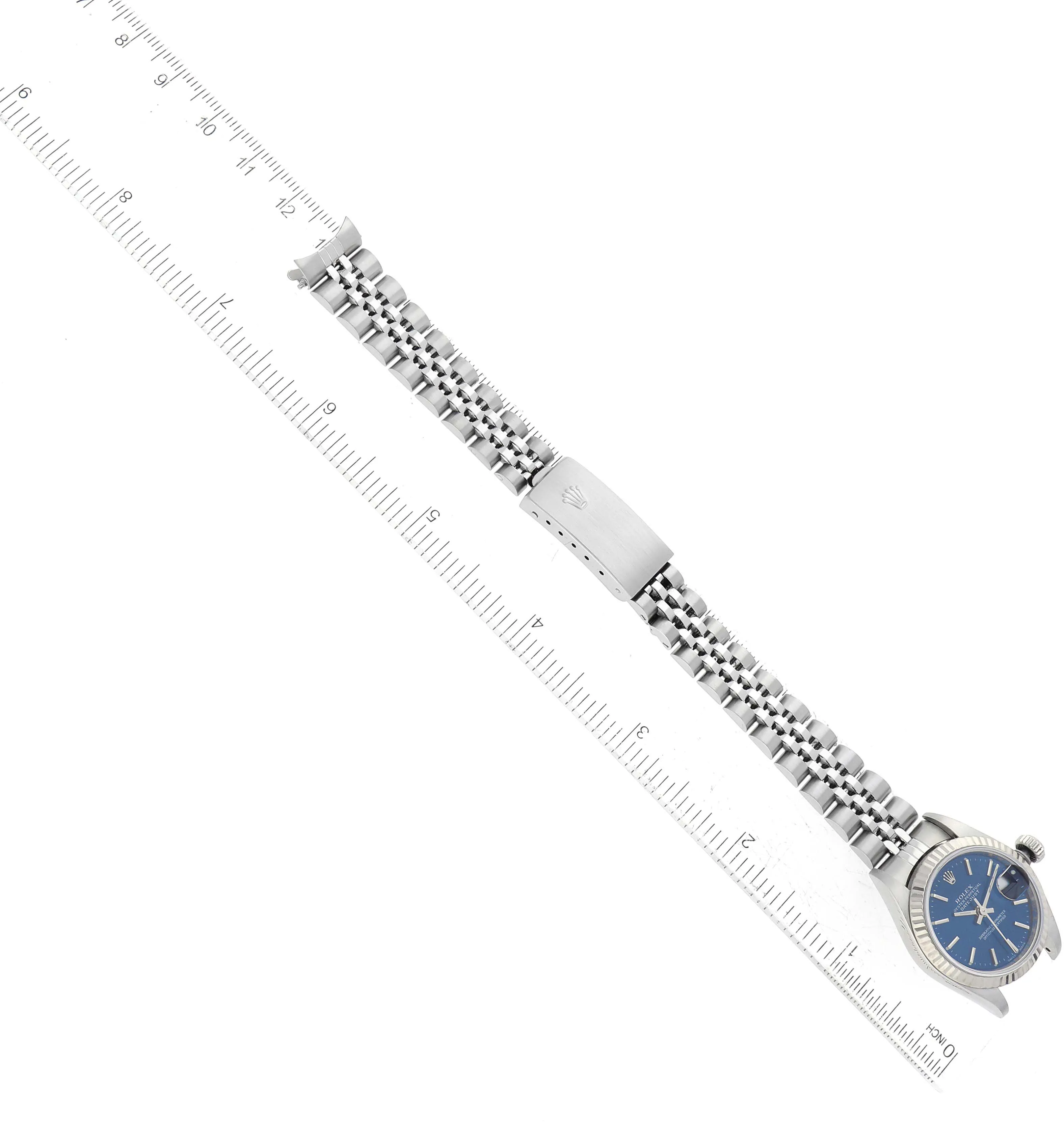 Rolex Lady-Datejust 79174 26mm Stainless steel Blue 9