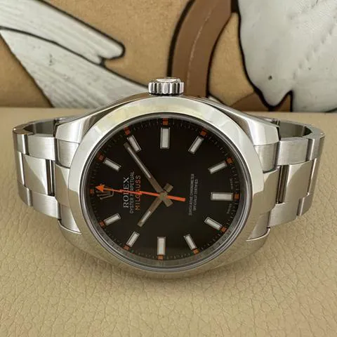 Rolex Milgauss 116400 40mm Stainless steel Black 7