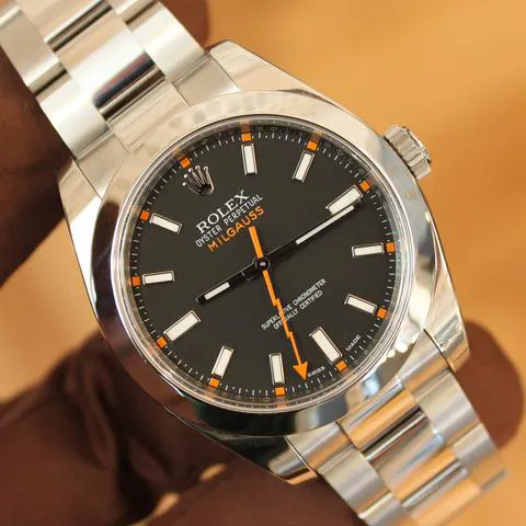 Rolex Milgauss 116400 40mm Stainless steel Black