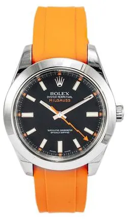 Rolex Milgauss 116400 40mm Stainless steel Black