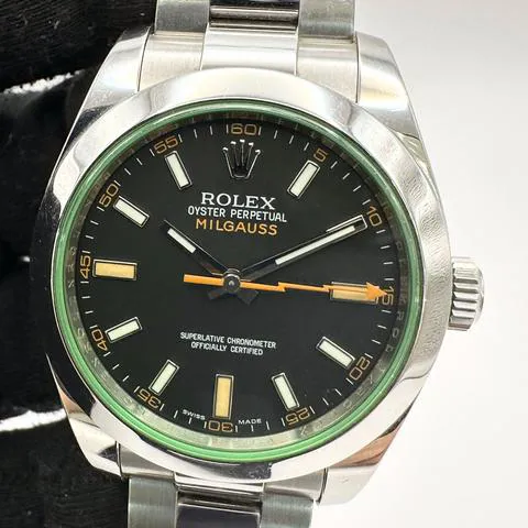 Rolex Milgauss 116400GV 40mm Stainless steel Black