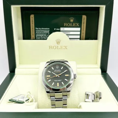 Rolex Milgauss 116400GV 40mm Stainless steel Black 1